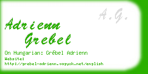 adrienn grebel business card