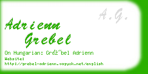 adrienn grebel business card